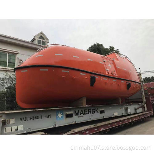 Fiberglass boat hulls for life boat 25 persons